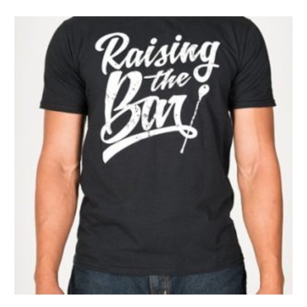 ✨ CLEARANCE Men’s T-Shirt: Raising The Bar - S